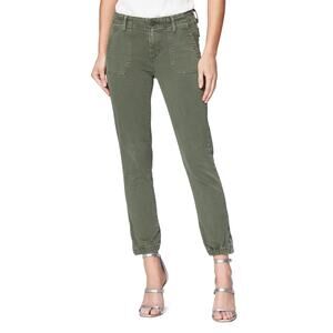 Paige 'Mayslie' Green Tencel Lyocell Jogger Pants Size 23